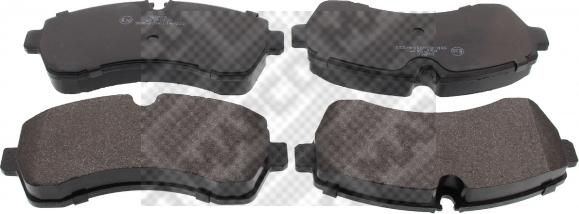 Mapco 6797 - Brake Pad Set, disc brake autospares.lv