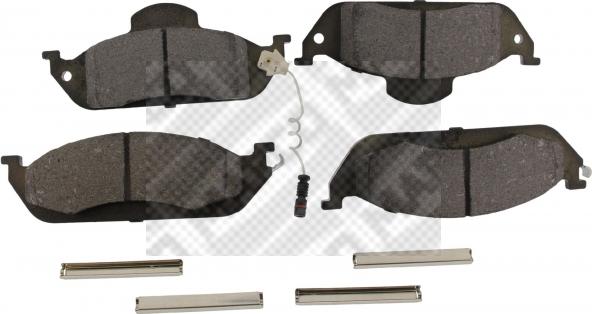 Mapco 6747 - Brake Pad Set, disc brake autospares.lv