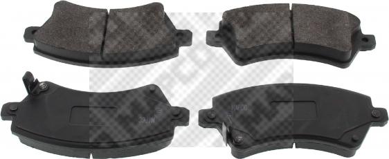 Mapco 6765 - Brake Pad Set, disc brake autospares.lv