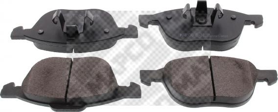 Mapco 6709 - Brake Pad Set, disc brake autospares.lv