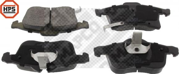 Mapco 6710HPS - Brake Pad Set, disc brake autospares.lv