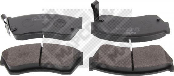 Mapco 6786 - Brake Pad Set, disc brake autospares.lv