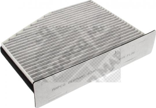 Mapco 67801 - Filter, interior air autospares.lv