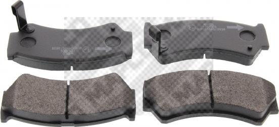 Mapco 6787 - Brake Pad Set, disc brake autospares.lv