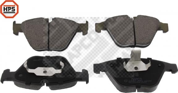 Mapco 6720HPS - Brake Pad Set, disc brake autospares.lv