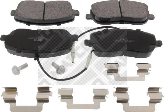 Mapco 6723 - Brake Pad Set, disc brake autospares.lv