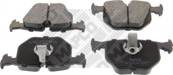 Mapco 6774 - Brake Pad Set, disc brake autospares.lv