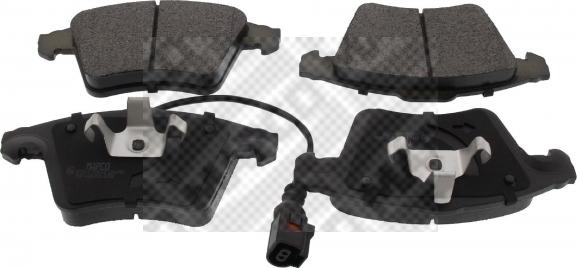 Mapco 6772/1 - Brake Pad Set, disc brake autospares.lv