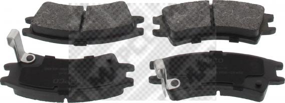 Mapco 6777 - Brake Pad Set, disc brake autospares.lv