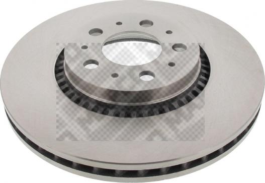 Mapco 15966 - Brake Disc autospares.lv