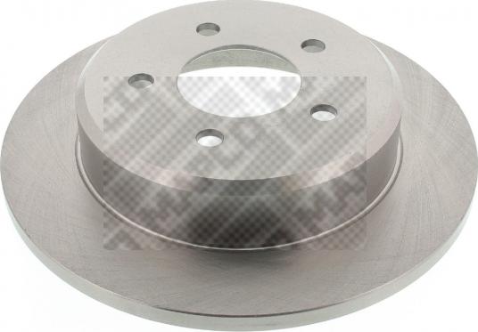 Mapco 15989 - Brake Disc autospares.lv