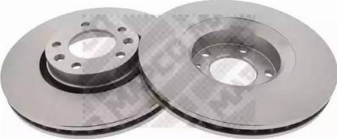 Mapco 15425/2 - Brake Disc autospares.lv