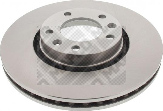 Mapco 15425 - Brake Disc autospares.lv