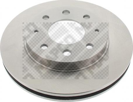 Mapco 15546 - Brake Disc autospares.lv