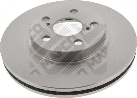 Mapco 15551 - Brake Disc autospares.lv