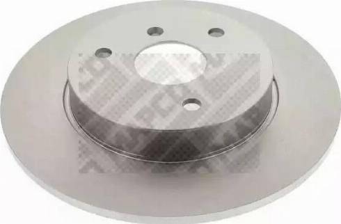 Mapco 15589 - Brake Disc autospares.lv