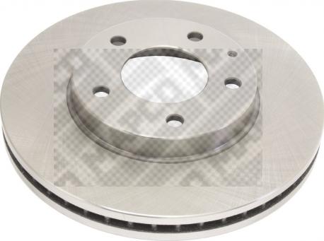 Mapco 15539 - Brake Disc autospares.lv