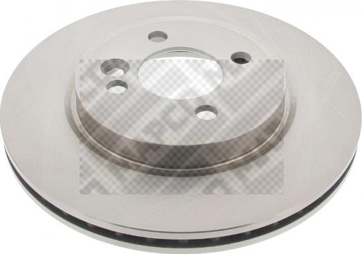 Mapco 15657 - Brake Disc autospares.lv