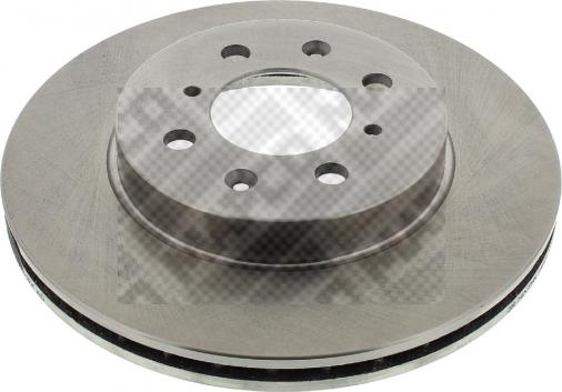 Mapco 15603 - Brake Disc autospares.lv