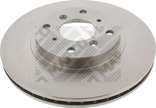 Mapco 15607 - Brake Disc autospares.lv