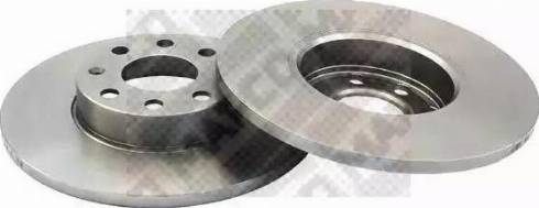 Mapco 15675/2 - Brake Disc autospares.lv