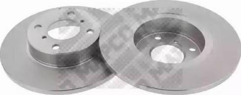 Mapco 15671/2 - Brake Disc autospares.lv