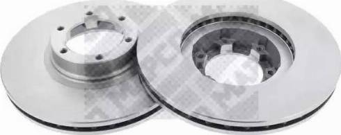 Mapco 15113/2 - Brake Disc autospares.lv