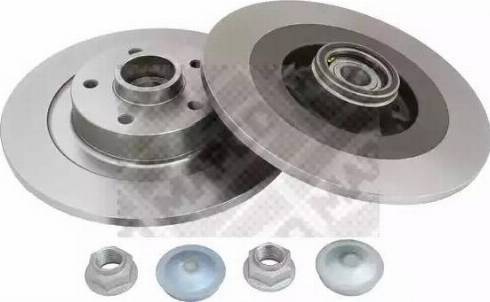 Mapco 15138/2 - Brake Disc autospares.lv