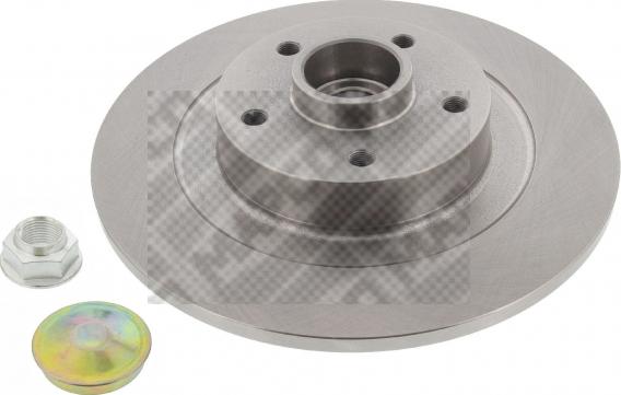 Mapco 15138 - Brake Disc autospares.lv