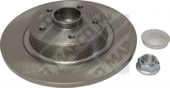 Mapco 15129 - Brake Disc autospares.lv