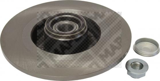 Mapco 15129 - Brake Disc autospares.lv