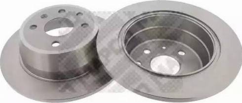 Mapco 15849/2 - Brake Disc autospares.lv