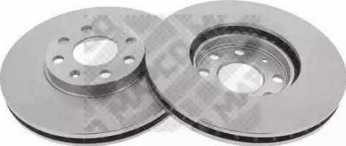 Mapco 15844/2 - Brake Disc autospares.lv