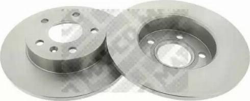 Mapco 15859/2 - Brake Disc autospares.lv