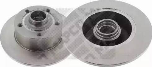 Mapco 15868/2 - Brake Disc autospares.lv