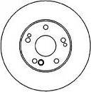 Mapco 15803 - Brake Disc autospares.lv