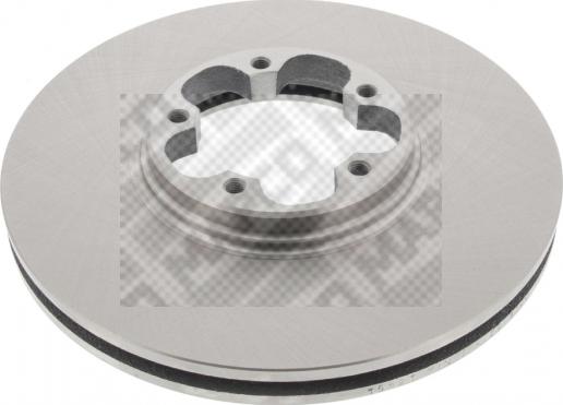 Mapco 15821 - Brake Disc autospares.lv