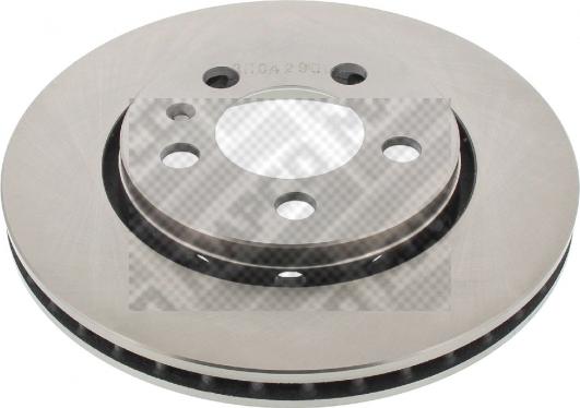 Mapco 15870 - Brake Disc autospares.lv