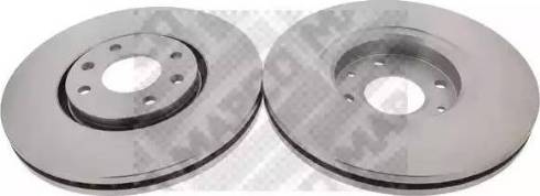 Mapco 15309/2 - Brake Disc autospares.lv