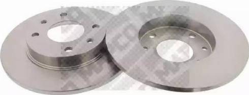 Mapco 15315/2 - Brake Disc autospares.lv