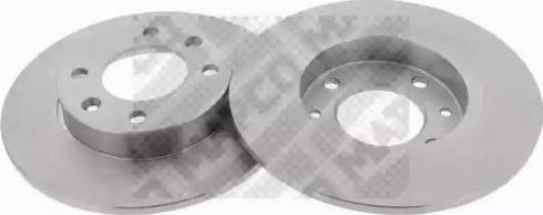 Mapco 15312/2 - Brake Disc autospares.lv