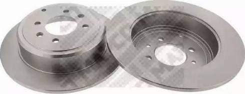 Mapco 15326/2 - Brake Disc autospares.lv