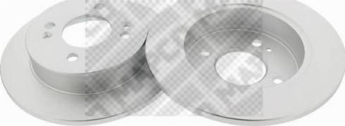 Mapco 15274C/2 - Brake Disc autospares.lv