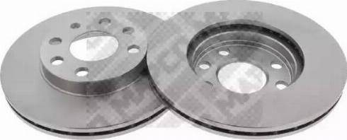 Mapco 15746/2 - Brake Disc autospares.lv