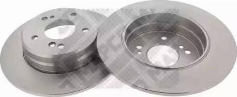 Mapco 15741/2 - Brake Disc autospares.lv