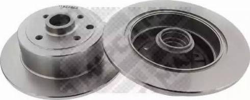 Mapco 15747/2 - Brake Disc autospares.lv