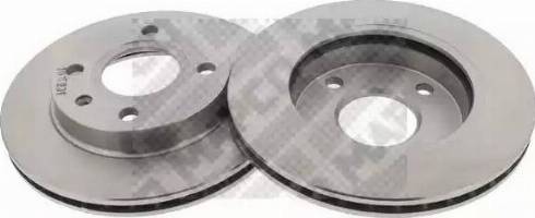 Mapco 15732/2 - Brake Disc autospares.lv