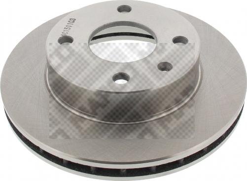 Mapco 15725 - Brake Disc autospares.lv