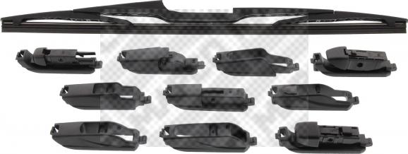 Mapco 104940 - Wiper Blade autospares.lv