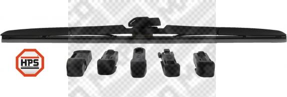 Mapco 104550HPS - Wiper Blade autospares.lv